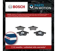 Brake Pads Set fits VAUXHALL ASTRAVAN G 1.6 Front 00 to 05 With ABS Z16XE Bosch