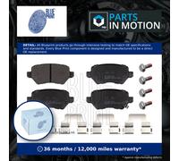 ADG042116 Brake Pad Set, pack of four