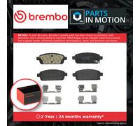 Brake Pads Set Rear P59087 Brembo 13417473 13473429 1605170 1605266 1605295 New