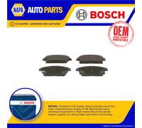 0986 494 434 Front Brake Pad Set 4x Pads Acoustic Wear Indicator Braking Bosch