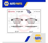 Brake Pads Set fits VOLVO S60 Mk2 2.5 Front 11 to 18 Brembo 30736322 30793539