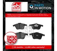 Febi Bilstein 116212 Disc Brake Brake Pad Set Fits Ford Mazda Opel Saab