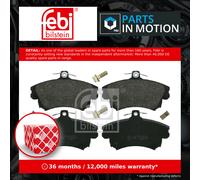 Brake Pads Set fits MITSUBISHI COLT Mk6, Z23 1.5 Front 05 to 12 4G15T DBP511121