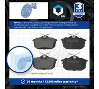 Brake Pads Set fits MITSUBISHI CARISMA Rear 1.3 1.6 1.8 1.9D 95 to 06 Blue Print