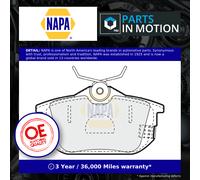 NAPA Brake Pads Set Rear NBP1056 M620770 M850978 MN125772 PW890084 X3516005 New