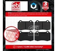 febi bilstein 16887 Brake Pad Set, 1 unit