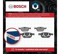 Bosch BP1241 - Brake Pads Car Front Axle - Bosch Quality - Reduced Noise and Dust - ECE-R90 Certified - Copper-Free - 1 Set of 4 Pads