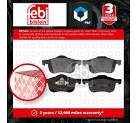 Brake Pads Set fits VOLVO S60 Mk1 2.0 Front 00 to 10 B5204T5 272401 274335 Febi