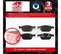 Brake Pads Set fits VOLVO XC90 Mk1 2.9 Front 02 to 06 B6294T 30793943 31277334