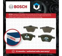Bosch BP1070 - Brake Pads Car Front Axle - Bosch Quality - Reduced Noise and Dust - ECE-R90 Certified - Copper-Free - 1 Set of 4 Pads