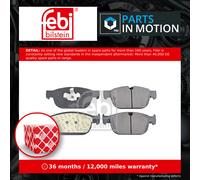 Brake Pads Set fits VOLVO XC90 Mk2 2.0D Front 2014 on 31400527 31400528 31445975