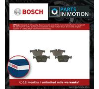 0 986 494 819 Disc Brake Brake Pad Set Rear Fits Jaguar XE E-Pace F-Pace Bosch