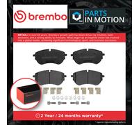 Brake Pads Set fits VW AMAROK 3.0D Front 16 to 22 Brembo 2H6698151 2H6698151A