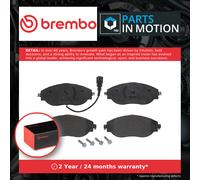 Brake Pads Set fits VW ARTEON 3H, 3H9 Front 1.4 1.5 2.0 2.0D 2017 on Brembo New