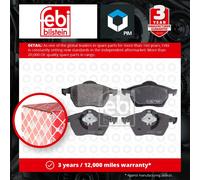 Brake Pads Set Front 16338 Febi 1J0698151L 3A0698151A 8D0698151A 8D0698151C New