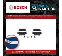 Bosch Brake Pad Set 0 986 494 797 Rear