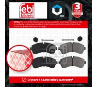 Brake Pads Set Front 16753 Febi A0044208220 A0084204720 A0044208220S1 29200 New