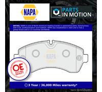 NAPA NBP1127 Brake Pad Set Replacement Front Fits Mercedes-Benz eSprinter VW