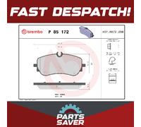Brake Pads Set fits VW CRAFTER SY, SZ 2.0D Rear 2016 on Brembo 2H6698451 Quality
