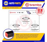 Brake Pads Set fits VW EOS 1F Front 1.4 2.0 2.0D 06 to 15 Brembo 1KD698151G New