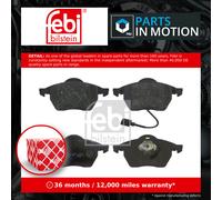 Brake Pads fits VW & Audi - Febi Bilstein 16334 - Set - OE Matching Quality