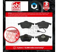 Brake Pads Set fits VW GOLF Front 92 to 06 1J0615105AE JZW698151C 1J0615106AD