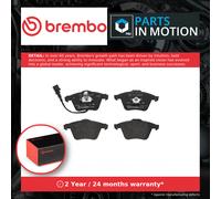 Brake Pads Set fits VW GOLF Mk5 3.2 Front 05 to 08 Brembo 1K0698151B 1K0698151P