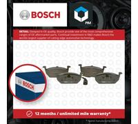 Brake Pads Set fits VW GOLF Mk7 Front 12 to 20 Bosch 2Q0698151C 5Q0698151C New