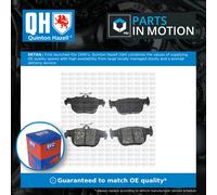 Brake Pads Set fits VW GOLF Mk8 1.5 Rear 2019 on QH 5WA698451 5WA698451E Quality