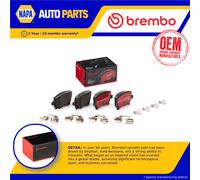 Brake Pads Set fits VW JETTA Mk3 Rear 04 to 10 Brembo 1K0698451 4FD698451 New