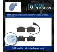 BLUE PRINT ADV184234 Brake pad set