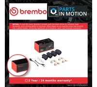 Brake Pads Set fits VW MULTIVAN Mk5 2.0D Rear 09 to 15 Brembo 7E0698451 Quality