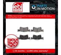 Brake Pads Set fits VW MULTIVAN T7 2.0 Rear 2021 on DRNB 7T0698451 7T0698451A