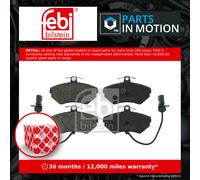 Brake Pads Set Front 16340 Febi 8E0698151B 8E0698151M JZW698151G 21393 D14598659
