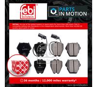 Brake Pads Set Front 116218 Febi 4B0698151D 4B0698151L 4B0698151S 4B3698151 New