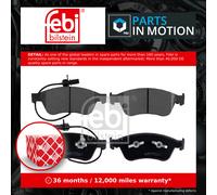 Brake Pads Set fits VW PHAETON 3D 4.2 Front 03 to 16 4E0698151 4E0698151A Febi