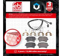 FEBI BILSTEIN 16826 Brake pad set
