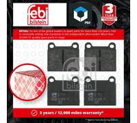 FEBI BILSTEIN 16068 Brake pad set