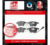 Brake Pads Set fits VW SCIROCCO Mk3 2.0 Front 09 to 17 8J0698151A 8J0698151F New