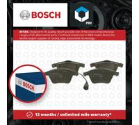Brake Pads Set fits VW SCIROCCO Mk3 2.0D Front 08 to 17 Bosch 8J0698151A Quality
