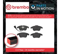 Brake Pads Set fits VW SHARAN 7N 2.0 Front 10 to 20 Brembo 5N0598151C 5N0698151