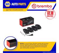 Brake Pads Set fits VW T-ROC A11, AC7 Front 2017 on Brembo 5Q0698151 8V0698151D
