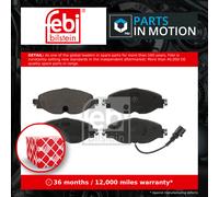 Brake Pads Set fits VW T-ROC A11 Front 2017 on 2K5698151 2K5698151A 5Q0698151AD