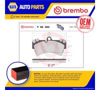 Brake Pads Set fits VW TOUAREG 7L 2.5D Front 03 to 10 Brembo 4L0698151C Quality