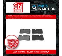 FEBI BILSTEIN BRAKE PAD SET, DISC BRAKE FRONT AUDI CUPRA SEAT VW A3 ATECA FORMEN