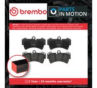 Brake Pads Set fits VW TOUAREG 7L 3.2 Front 02 to 06 Brembo 4L0698151C Quality