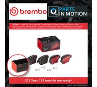 Brake Pads Set fits VW TOURAN 1T, 1T3 Rear 03 to 15 Brembo 2K5698451 5K0698451