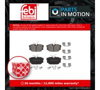 Febi Brake Pad Set - 16382