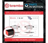Brake Pads Set fits VW TRANSPORTER Mk4 2.8 Front 96 to 00 AES Brembo 7D0698151