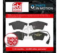 FEBI BILSTEIN Brake Pad Set 16462 Front Axle Disc Brake for VW Multivan V/T6/VI